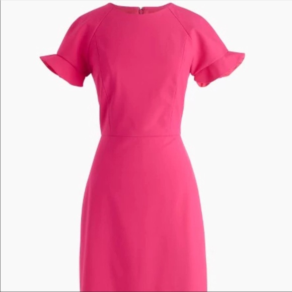 J. Crew Dresses & Skirts - J. Crew Italian Wool Wild Berry Dress, size 0